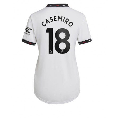 Manchester United Casemiro #18 Bortedrakt Kvinner 2022-23 Kortermet Manchester United Casemiro #18 Bortedrakt Kvinner 2022-23 Kortermet